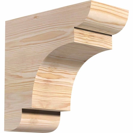 Ekena Millwork New Brighton Smooth Rafter Tail, Douglas Fir, 5 1/2"W x 12"H x 12"L RFT06X12X12NEB00SDF